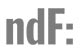 NDF Logo